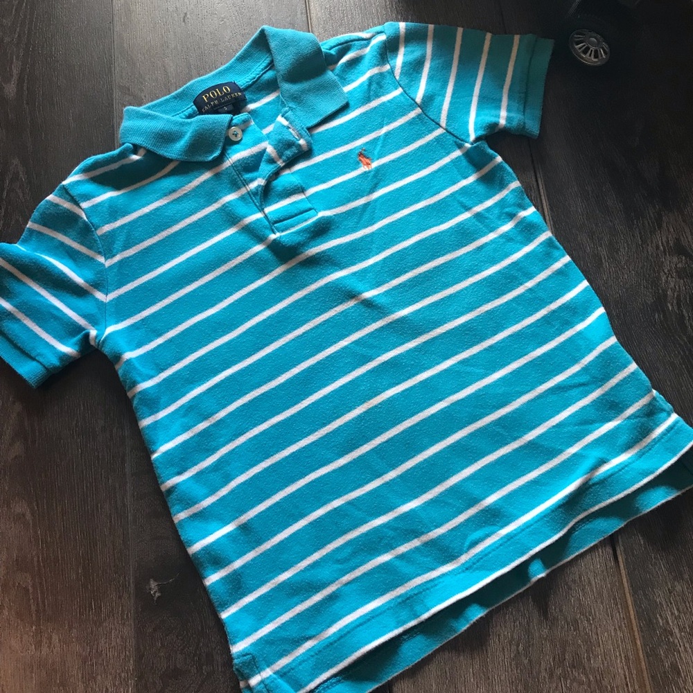 Boys Blue Ralph Lauren Polo and Blue Polo Size 5
